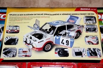 Škoda 130 RS 1977 DeAgostini 1:8