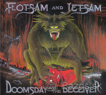 cd Flotsam&Jetsam ‎- Doomsday For The Deceiver 1986 digipack