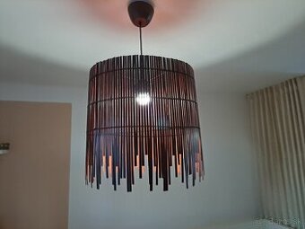 Závesná lampa Rotvik, bambus Ikea