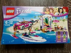 LEGO FRIENDS 41316 - Andrein voz s prívesom - 1