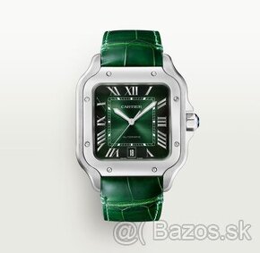 Cartier De Santos Green Dial XL