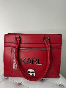 Karl Lagerfeld kabelka cervena