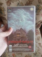 Fright night - 1985, UK Vhs videokazeta z roku 1988
