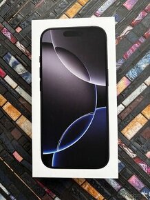 Predám iPhone 16 Pro, Black Titanium, 256GB - 1