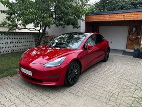 Tesla model 3 Performance 377kw odpocet DPH