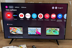 TCL 43C635 108cm QLED 4K v záruke do 09/2028