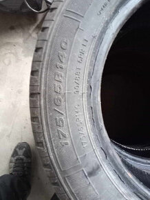 Predám sadu pneumatík 175/65 R14C