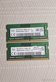 2x 4GB DD4 RAM  (8GB) SO-DIMM