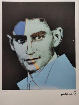 Andy Warhol - Franz Kafka - Certifikát Leo Castelli