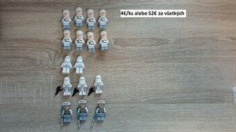 Predám rôzne nové Lego Star Wars figurky