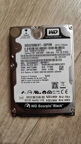 SATA HDD WD 320GB - 2,5"