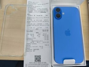 Predám Iphone 16 plus  128 GB v dvoj ročnej záruke I stores