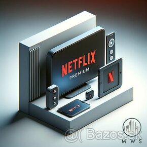 Súkromné Netflix Premium 4K / bez overenia domácnocnosti