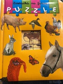 Puzzle - zvieratka na farme