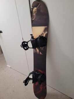 Snowboard Nitro SMP + viazanie Flow FUSE fusion