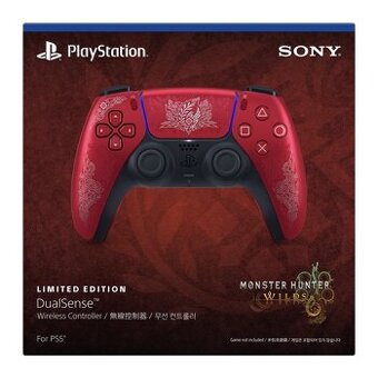 PS5 Dualsense Monster Hunter Wilds Limited Edition NOVÝ