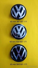 Volkswagen 65 mm stredové krytky