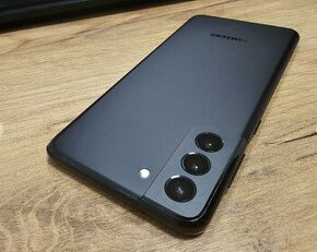 Samsung S21 Plus 5G 8GB/128GB - čierny - TOP stav +5 krytov