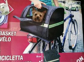 taška pre psa na bicykel Nová