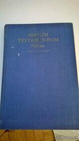 Predám NOVUM TESTAMENTUM GRAECE