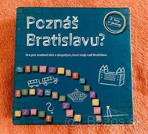 Spoločenská hra:  Poznáš Bratislavu?