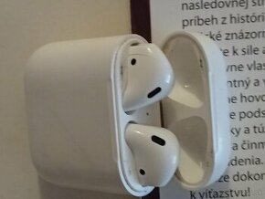 sluchadla apple AirPods A2031 s nabijacim puzdrom