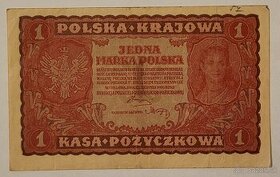 1 Marka Polsko 1919