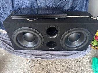 Subwoofer reproduktor+zosilovac