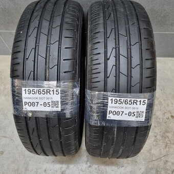 Letné pneumatiky 195/65 R15 HANKOOK DOT0619 - 1