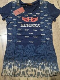 Nové dámske tričko premium bavlna HERMES velkost L