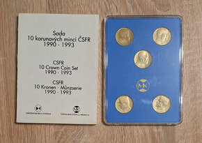 Sada mincí ČSFR - 10 korún