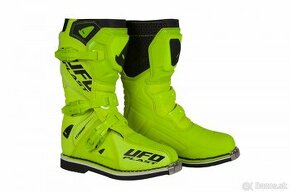 UFO TYPHON NEON YELLOW detské motokrosové čižmy