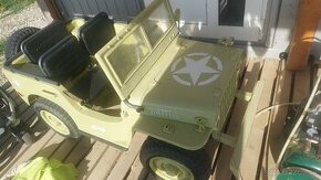 Elektrické autíčko USA ARMY 4X4