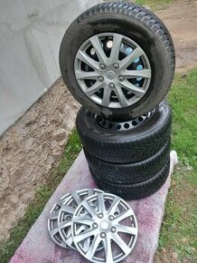 Zimne pneumatiky plus disky 195/65R15