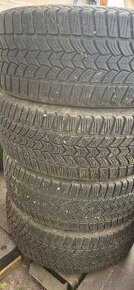 Predám 4ks.zimné pneumatiky debica 215/55R17 98V.