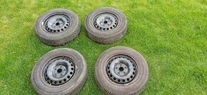 195/65 r15 nove zimne pneumatiky + disky 5x112