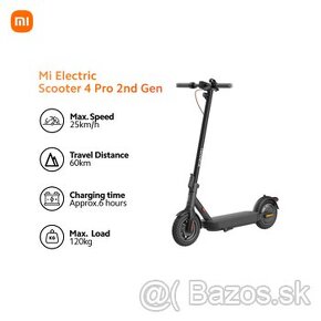 Xiaomi Electric Scooter 4 PRO 2nd Gen