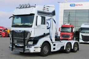 MAN TGX 26.560, 6X4, EURO 6, KOŽENÉ SEDAČKY