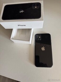 Predám i Phone 11  128GB black