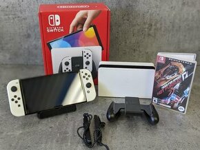 Nintendo Switch OLED 64GB biele + Need for Speed Hot Pursuit