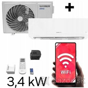 Klimatizácia WEBER CLIMA 3,4 kW Wifi - 1