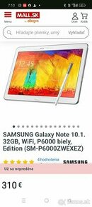 SAMSUNG Galaxy Note 10.1. 32GB, WiFi, JE AJ PERO K TOMU STAV