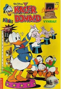 DOPYT 7x - komiksy Káčer Donald (časopisy z 90-tych rokov) - 1