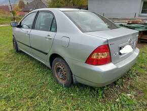 Corolla Sedan E12 2002-2007 4d 4ZZ Náhradné diely Benzín