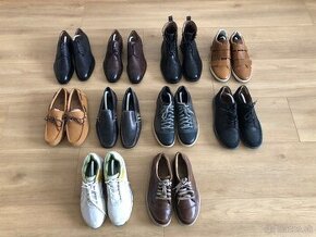 Topanky Clarks,Aldo,Tods,M&S,Santoni - panske