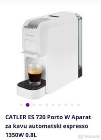 Kávovar CATLER ES 720 Porto W