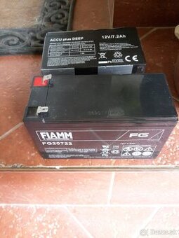 12V 9Ah bateria a 12V 7,2Ah bateria