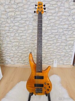 Bass gitara Ibanez GVB36-AM Amber 6-strunová