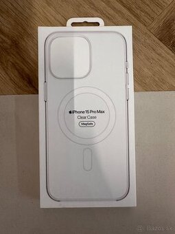 Iphone 15 Pro Max Clear Case Magsafe ORIGINÁL produkt