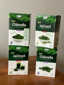 Chlorella a Jačmeň